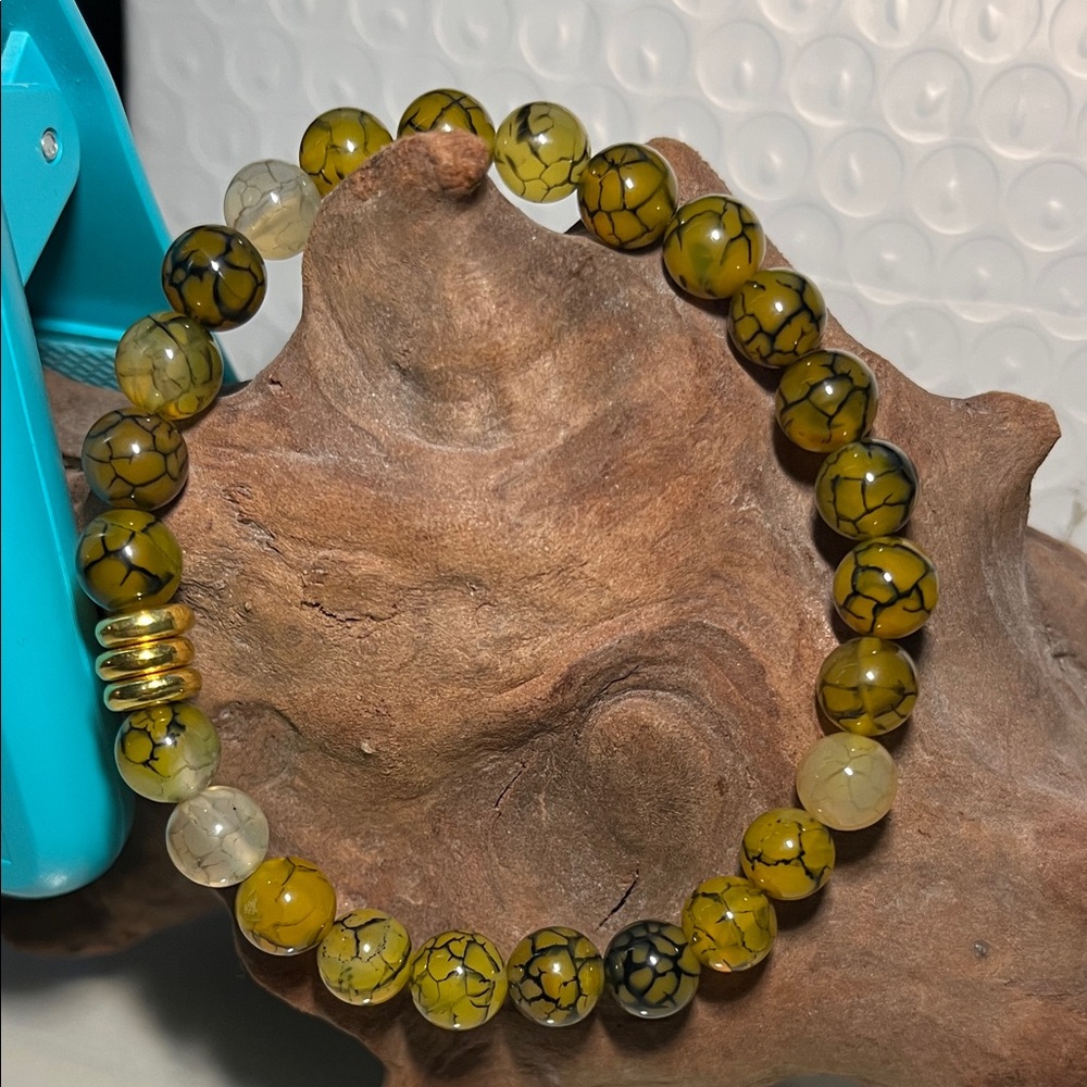 8mm Yellow Dragon Vein